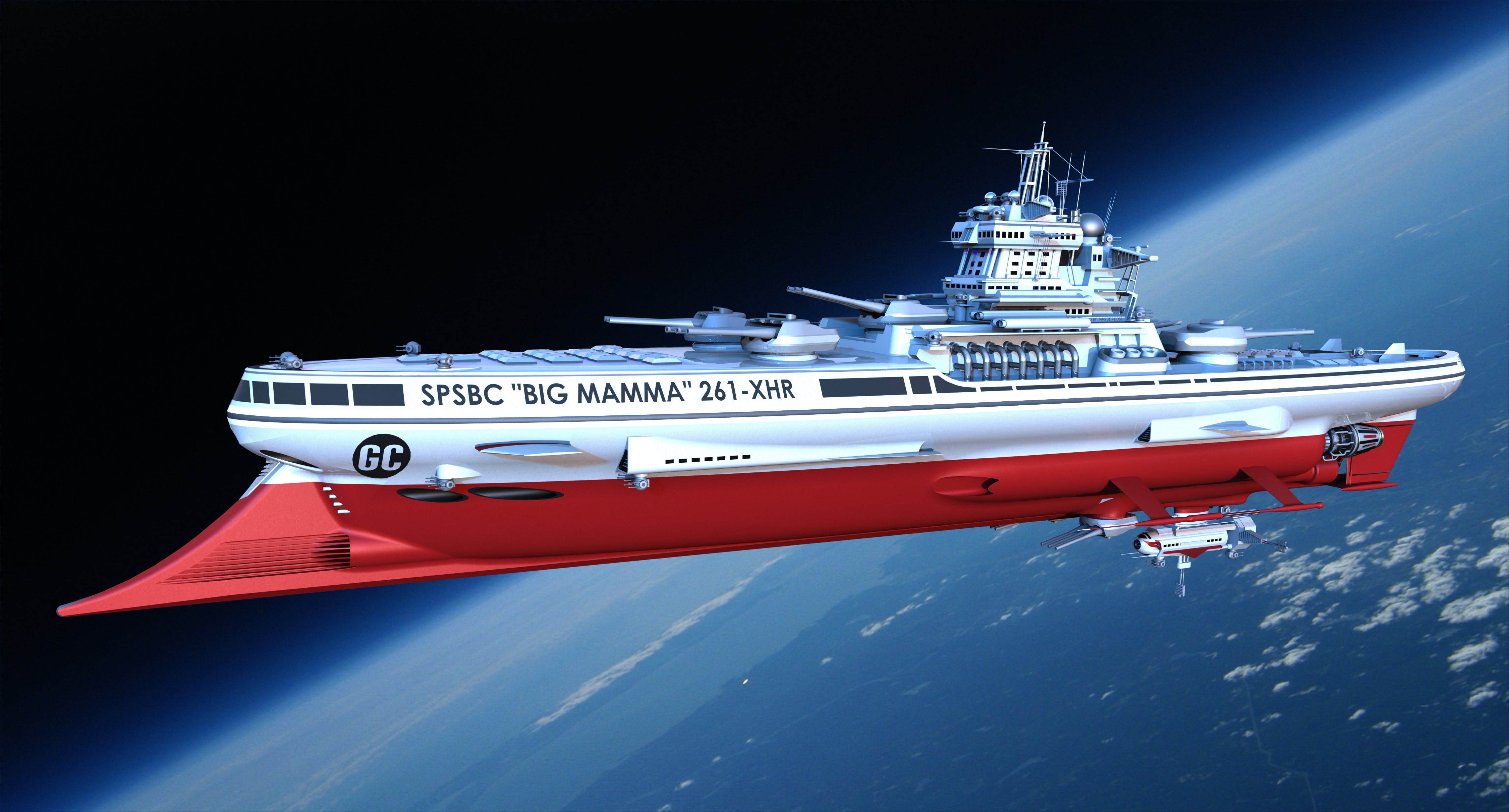 BigM宇宙太空飞船